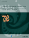HEALTH PROMOTION INTERNATIONAL雜志封面